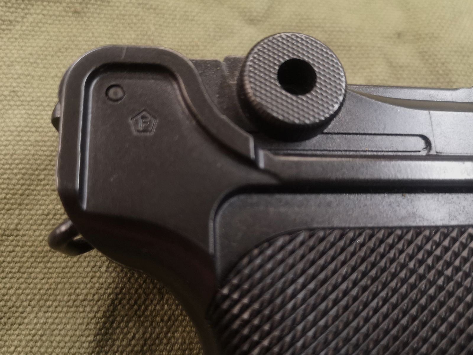 Luger 08 Air Gun Legends Ganzmetall