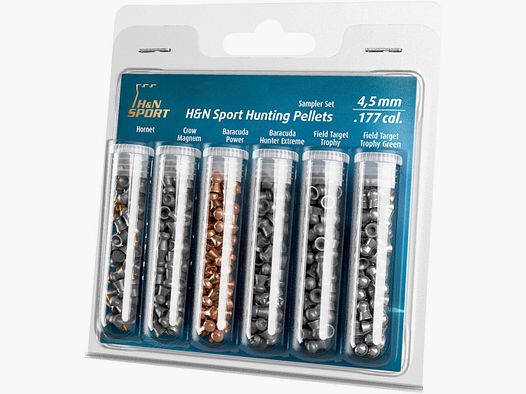 Haendler & Natermann 4,5mm Diabolos Hunter 6 pack de test (Calibre 4,50)