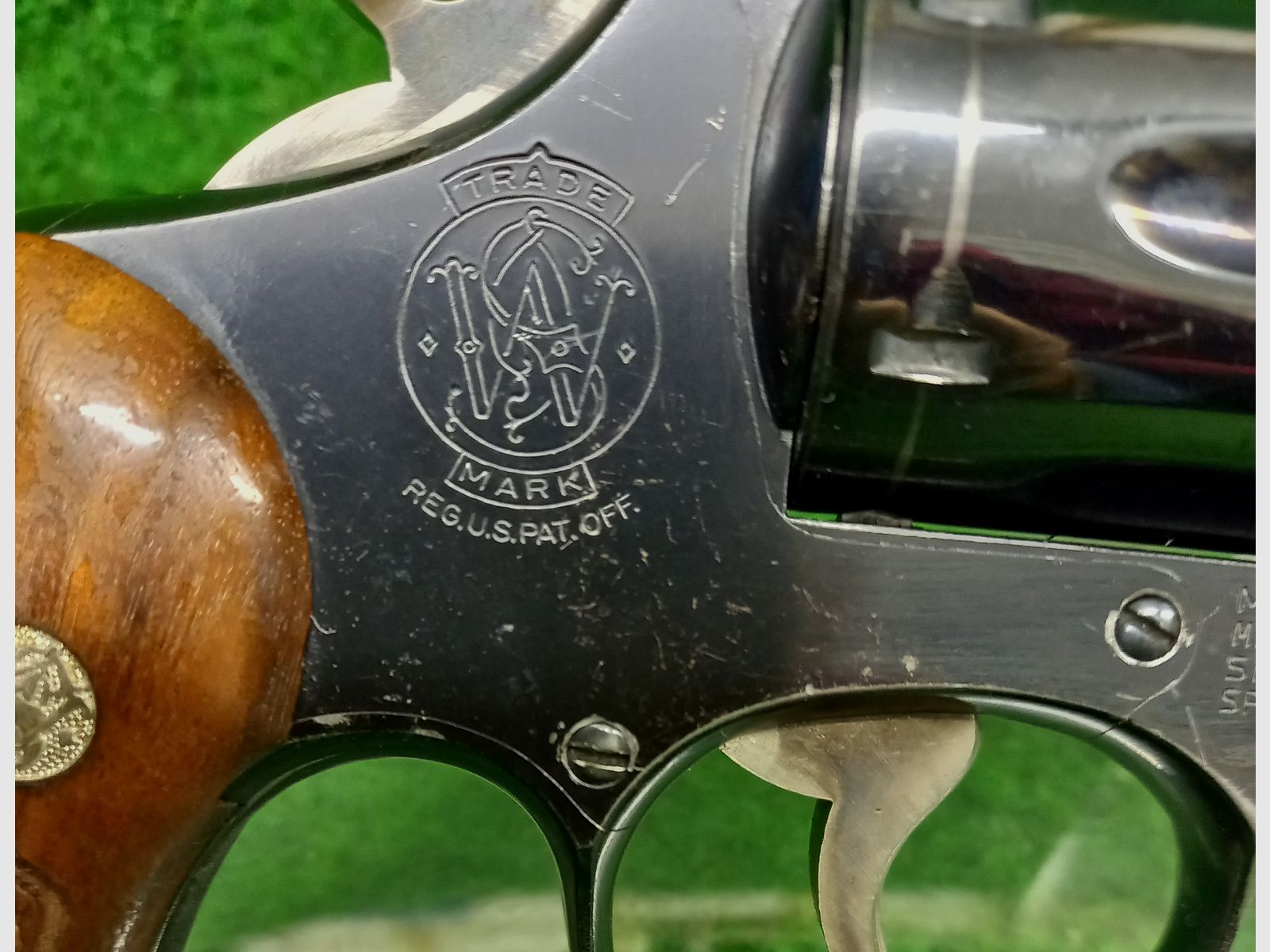 S&W Revolver Kaliber 357Mag der Hamburger Polizei. 