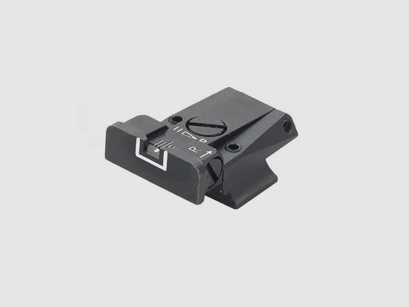 TR Visier White Outline S&W Pistole