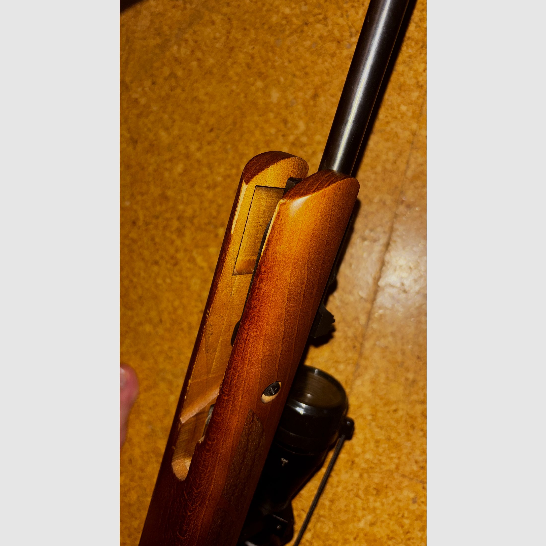 Diana 250 two-fifty Knicklauf Luftgewehr Kaliber 4,5 mm Diabolo (P18) + ZF 3-9x32
