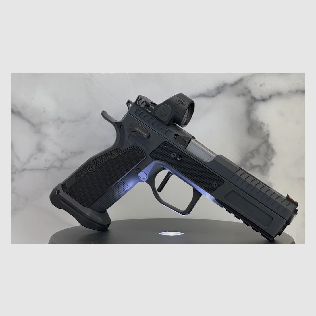 PHOENIX Pistole Mod. Drake Optical -5' 9mmLuger DuoTone, Bild 4 von 6