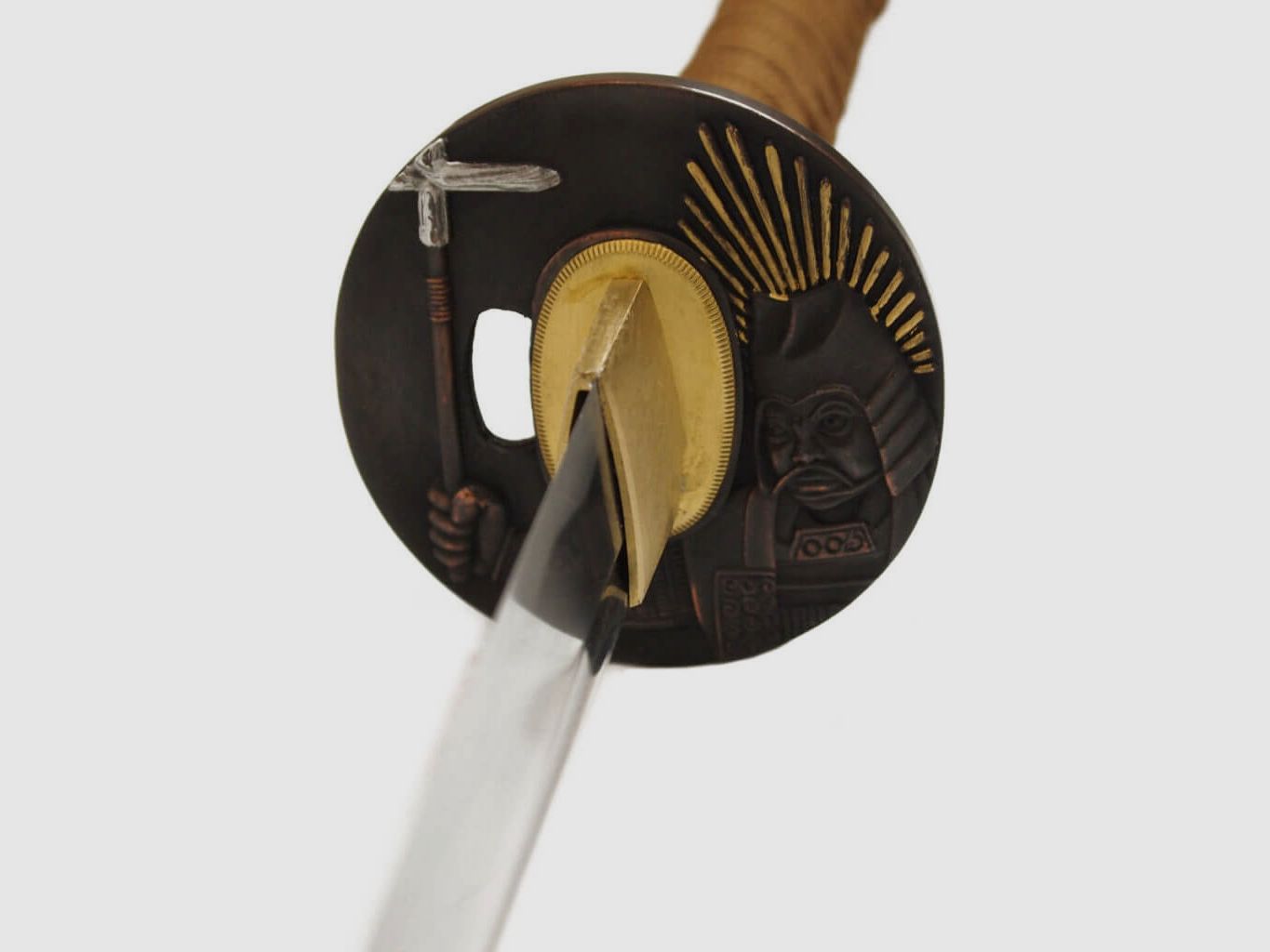 DerShogun Katana Miecz Samurajski - Seria Daimyo Toyotomi Hideyoshi - 1045 Stal Węglowy