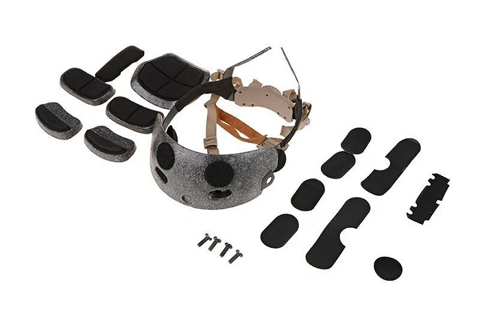Fasunek und Aufhängung für Helme vom Typ OPS CORE ACH – tan, Bild 1 von 2
