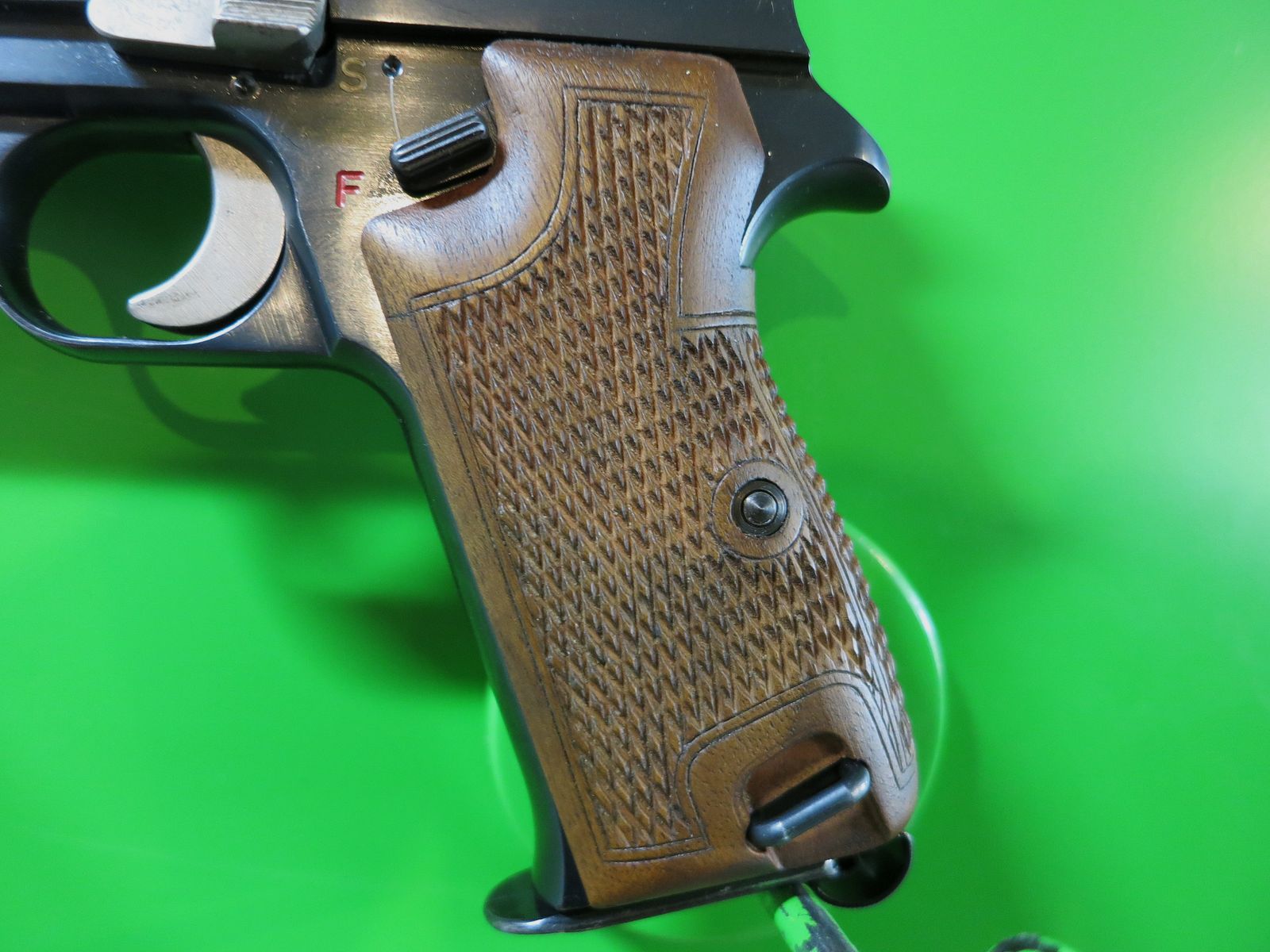 Semi-automatic pistol SIG P210, pistol 49 cal. 9mm Luger, new proof #44-