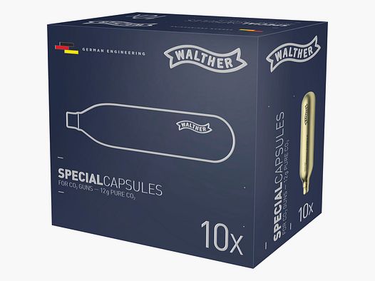 Walther 10er CO2 Kapsel 12g