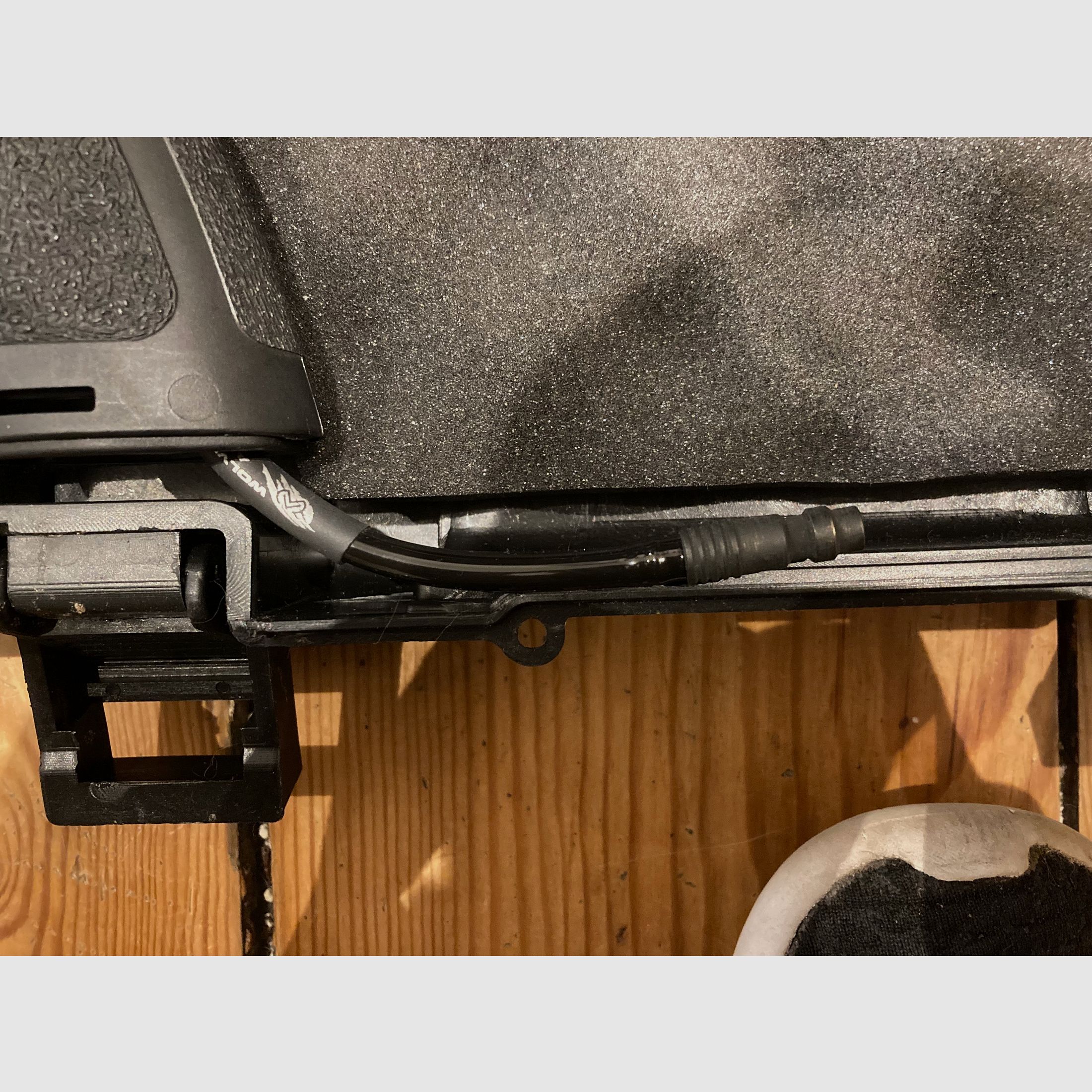 Airsoft rifle in HK416C-/HK416 style – extensive setup