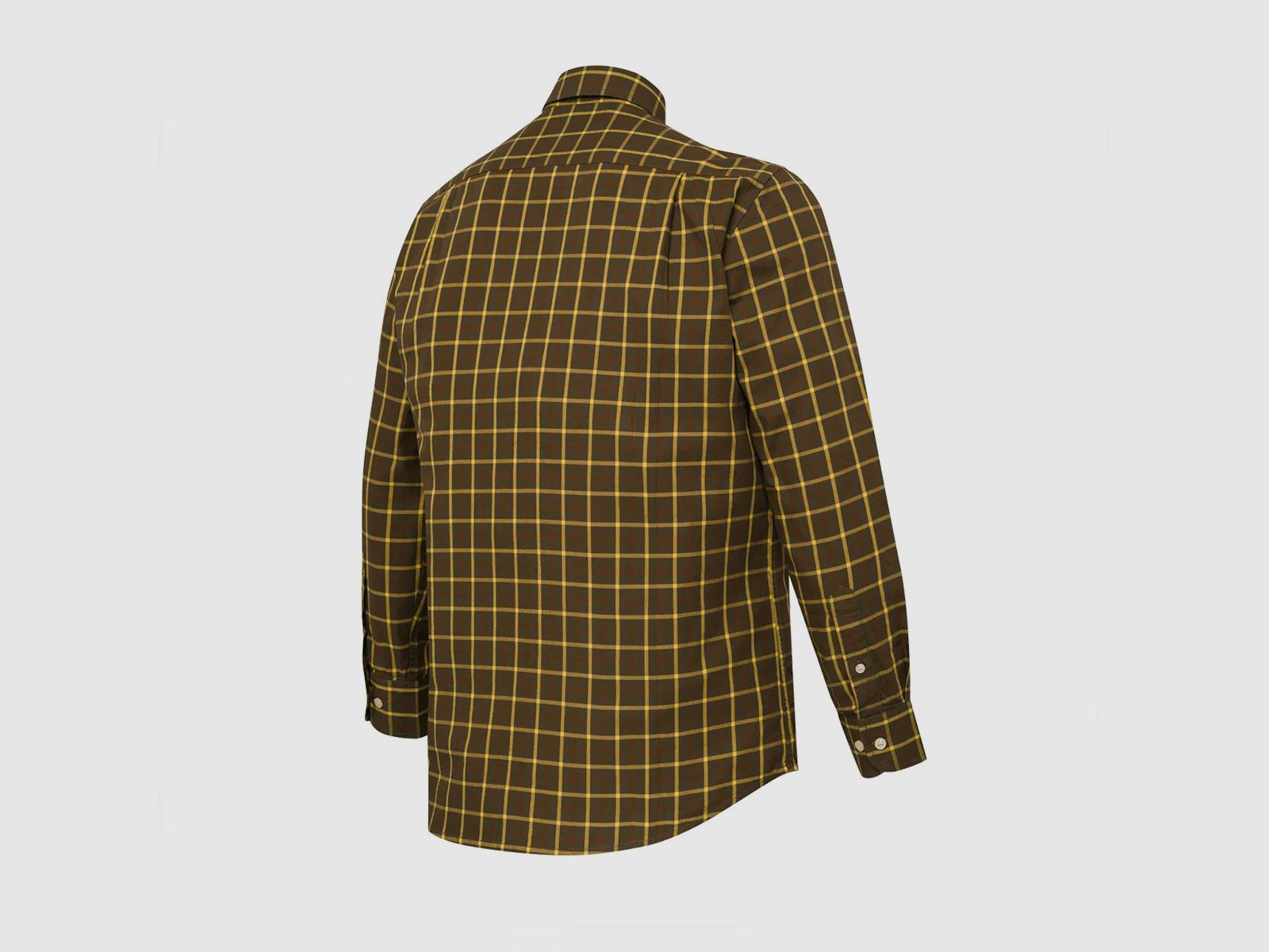 SHIRT – BERETTA – BRYGGEN SHIRT Brown And Yellow Check, image 2 of 4