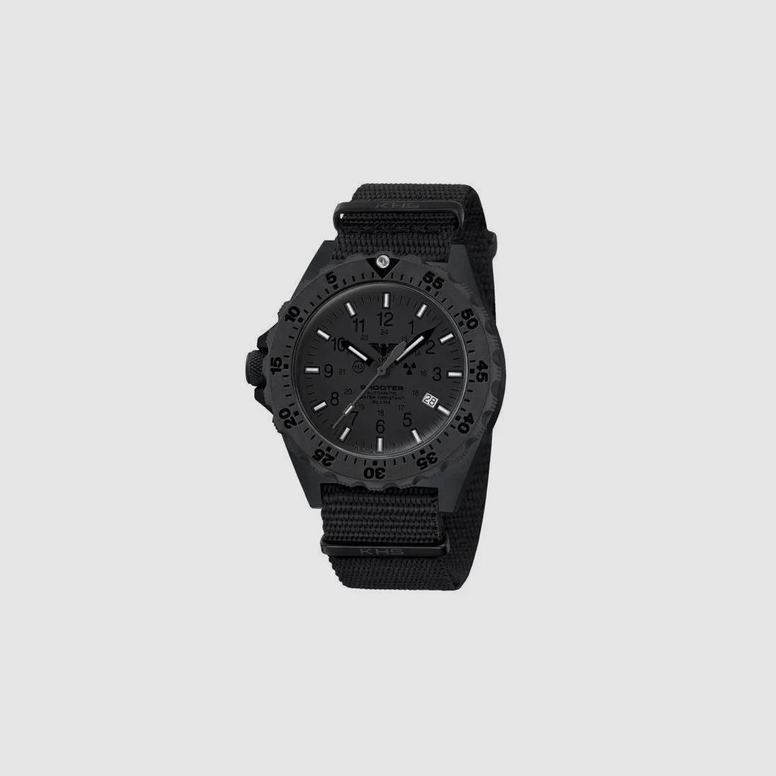 KHS KHS Uhr Shooter MKII Automatic XTAC Field Natoband schwarz