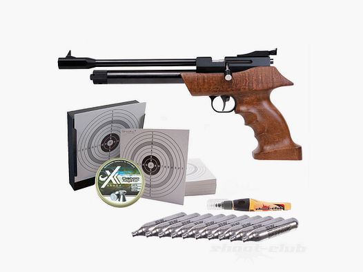 Diana Airbug CO2 Pistool 4,5mm Diabolo Kogelvanger Set