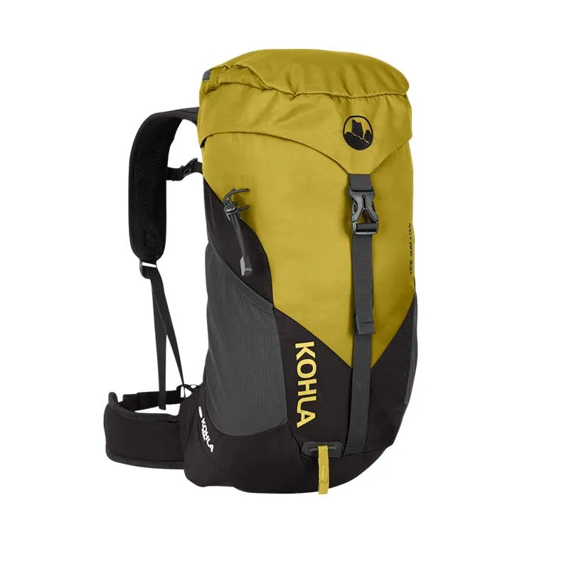 Sac à dos de randonnée Kohla ACTIVE 22L jaune-noir, image 1 sur 3