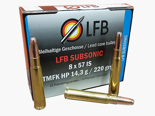 LFB Subsonic 8x57IS 220grs/14,3g