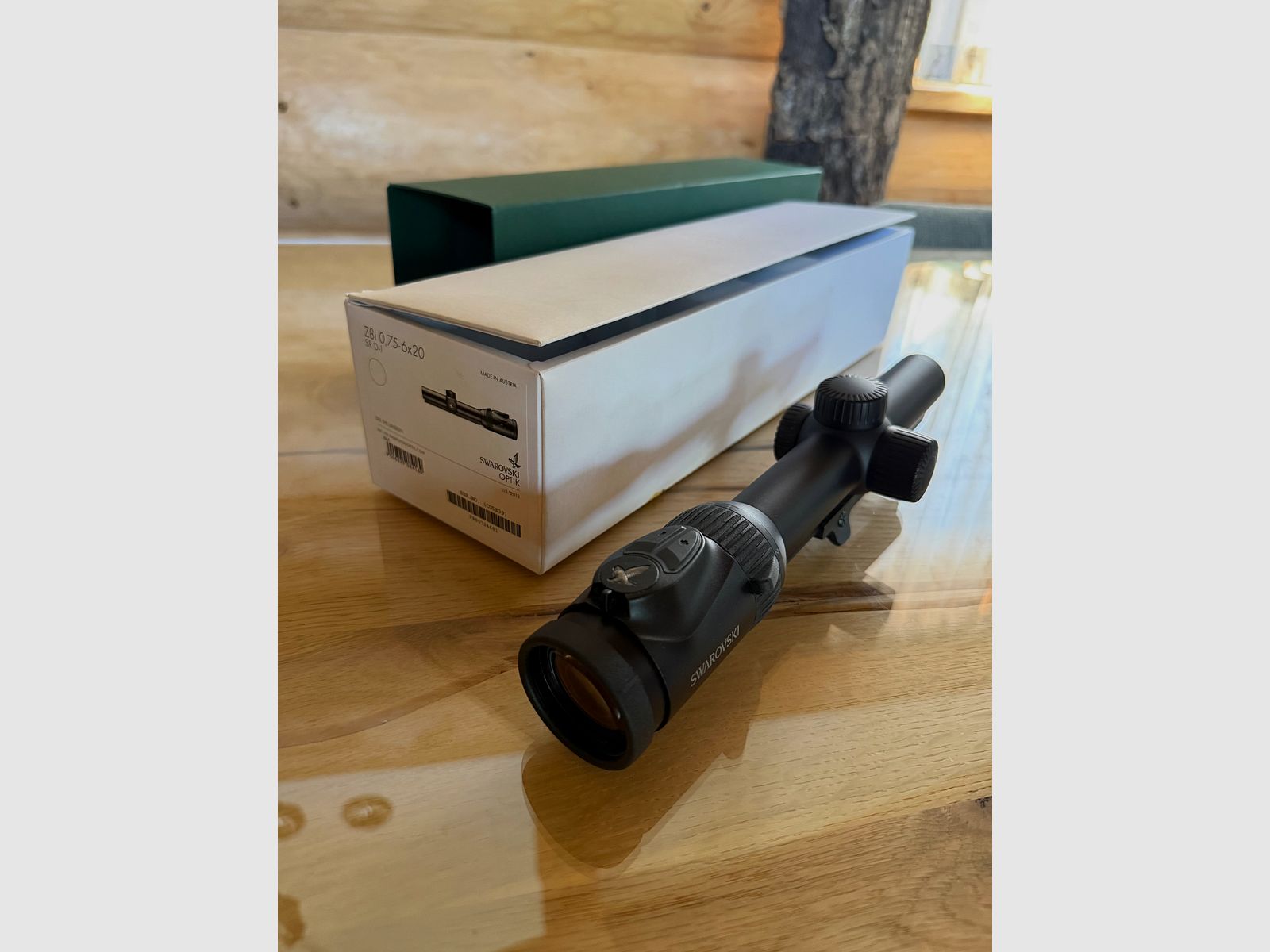 Swarovski Z8i+ 0,75-6x20 scope, like new