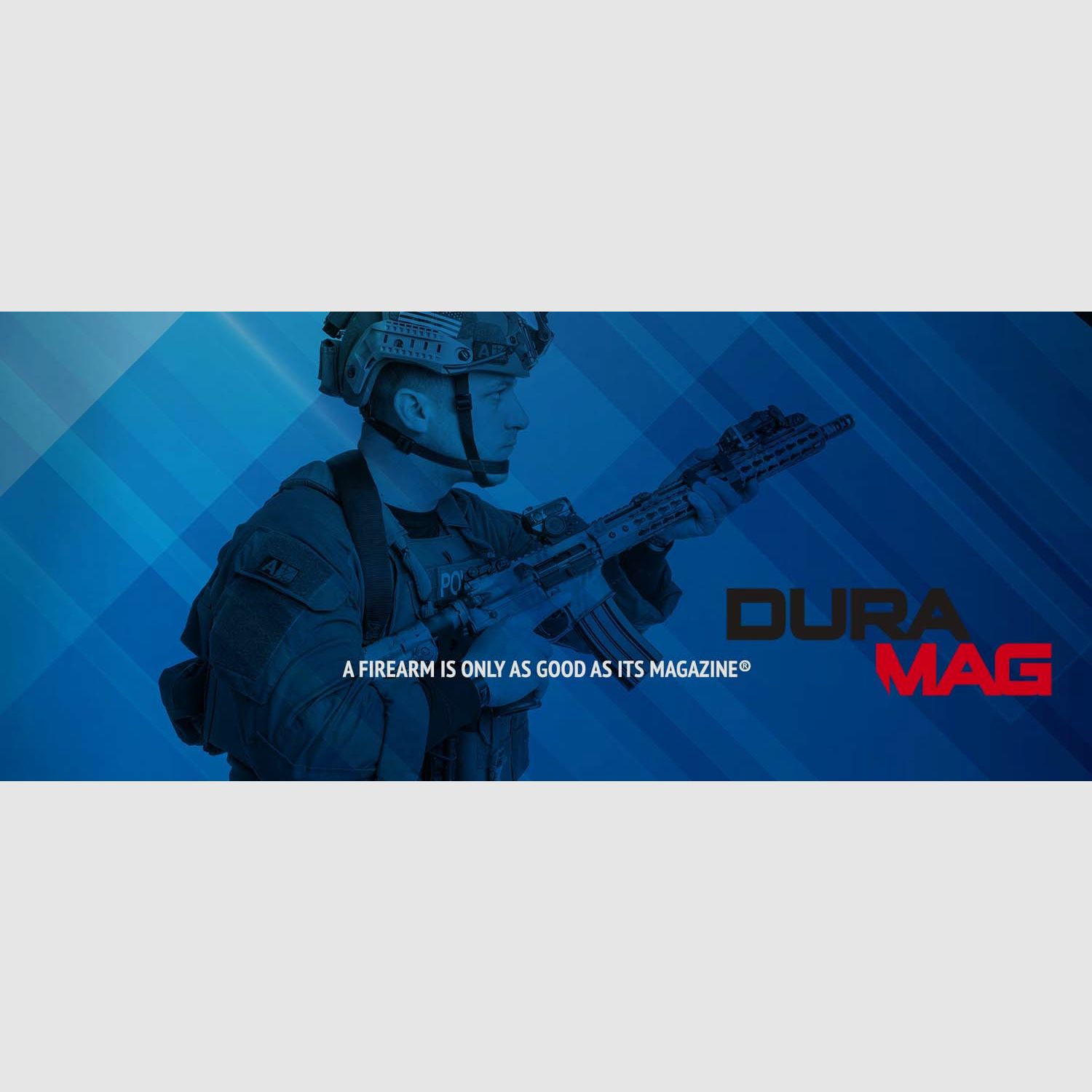DURAMAG AR/M4 5.56/.223/.300 AAC Magazine 30rd Speed GRY, Bild 4 von 5