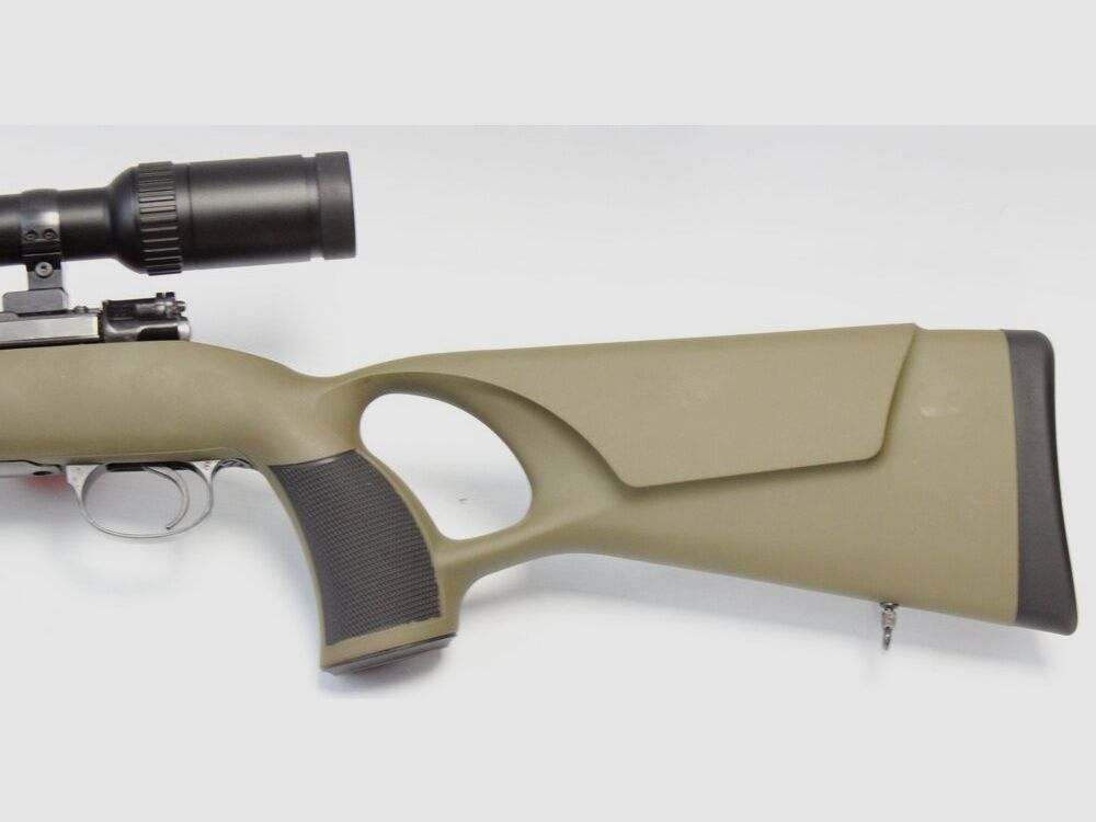 Mauser 98 mit Lochschaft und 2-12x50