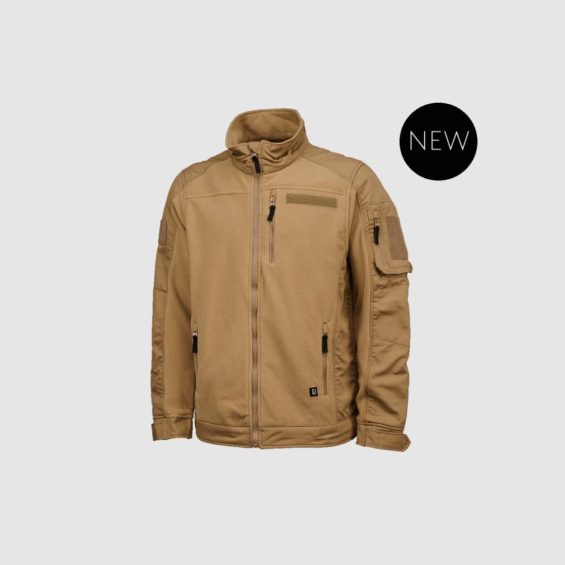 Brandit Herren Fleecejacke Ripstop