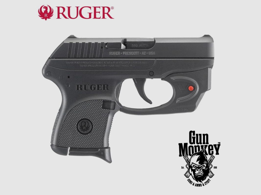 Pistolet Ruger LCP + Laser Viridian kal. .380Auto (3752), zdjęcie 1 z 3