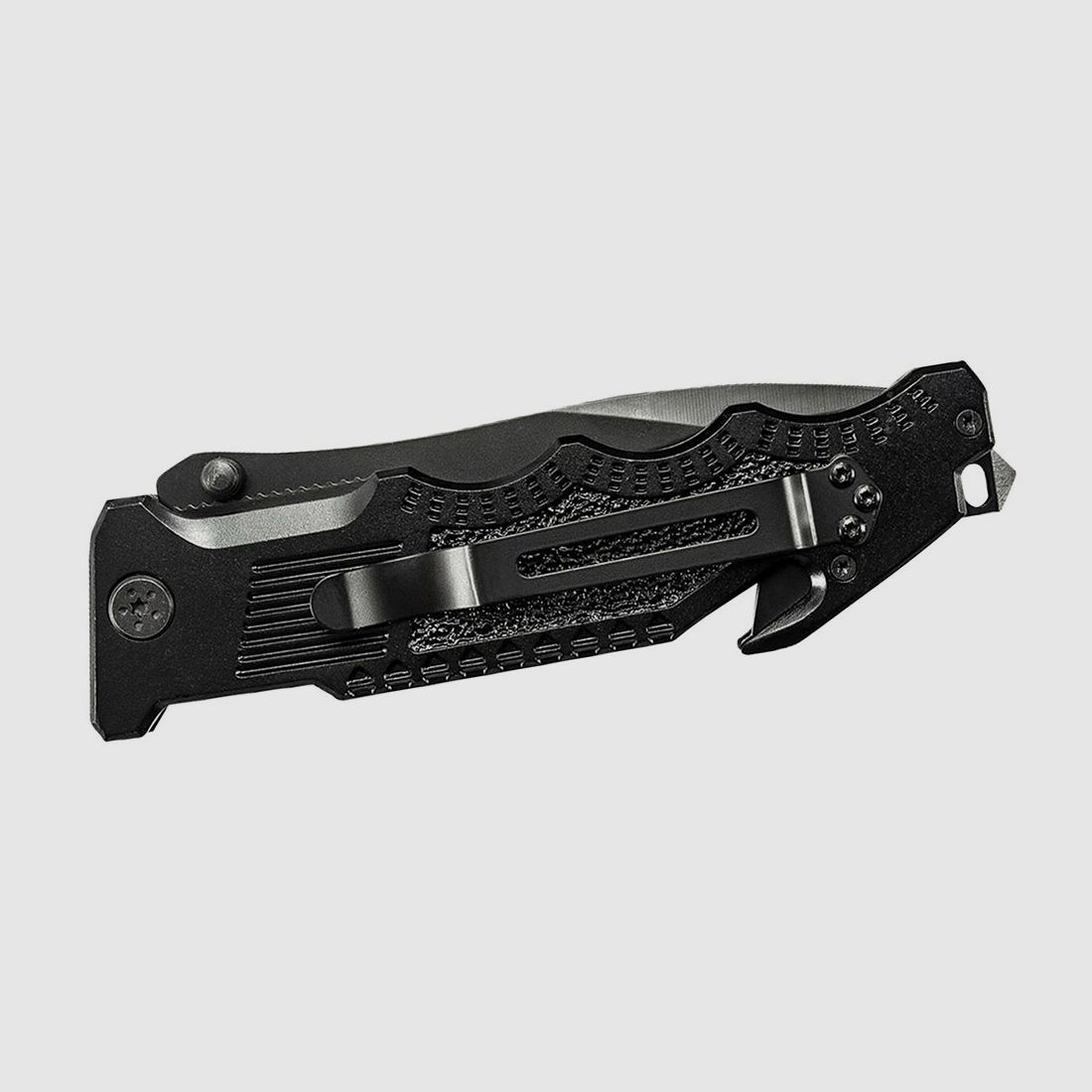 Rettungsmesser Smith & Wesson Border Guard Stahl 7Cr17MoV KlingenlĂ¤nge 11 cm (P18)