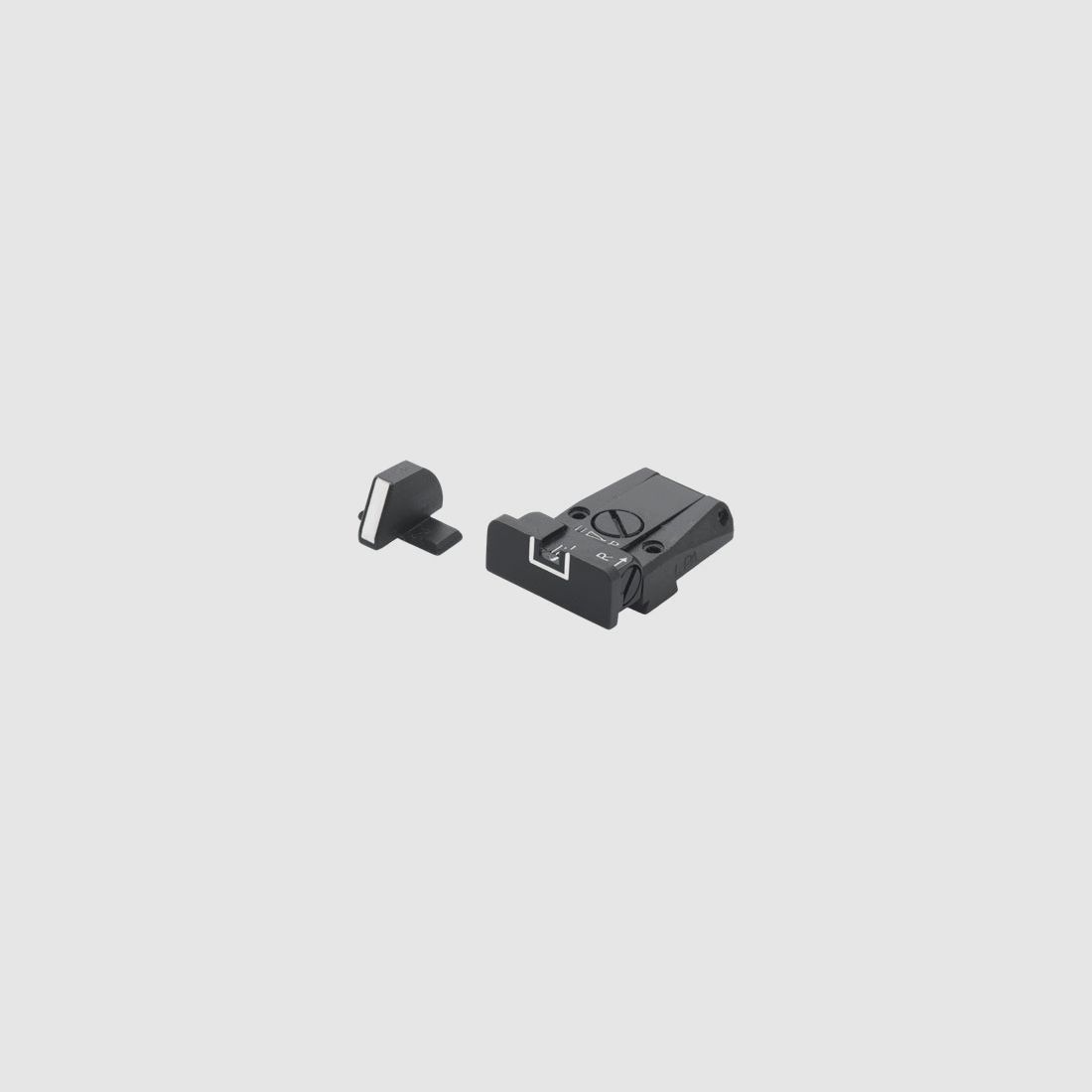 LPA SPR28SS18 Conjunto de Mira Micrométrica para SIG-Sauer P226 – Contorno Blanco