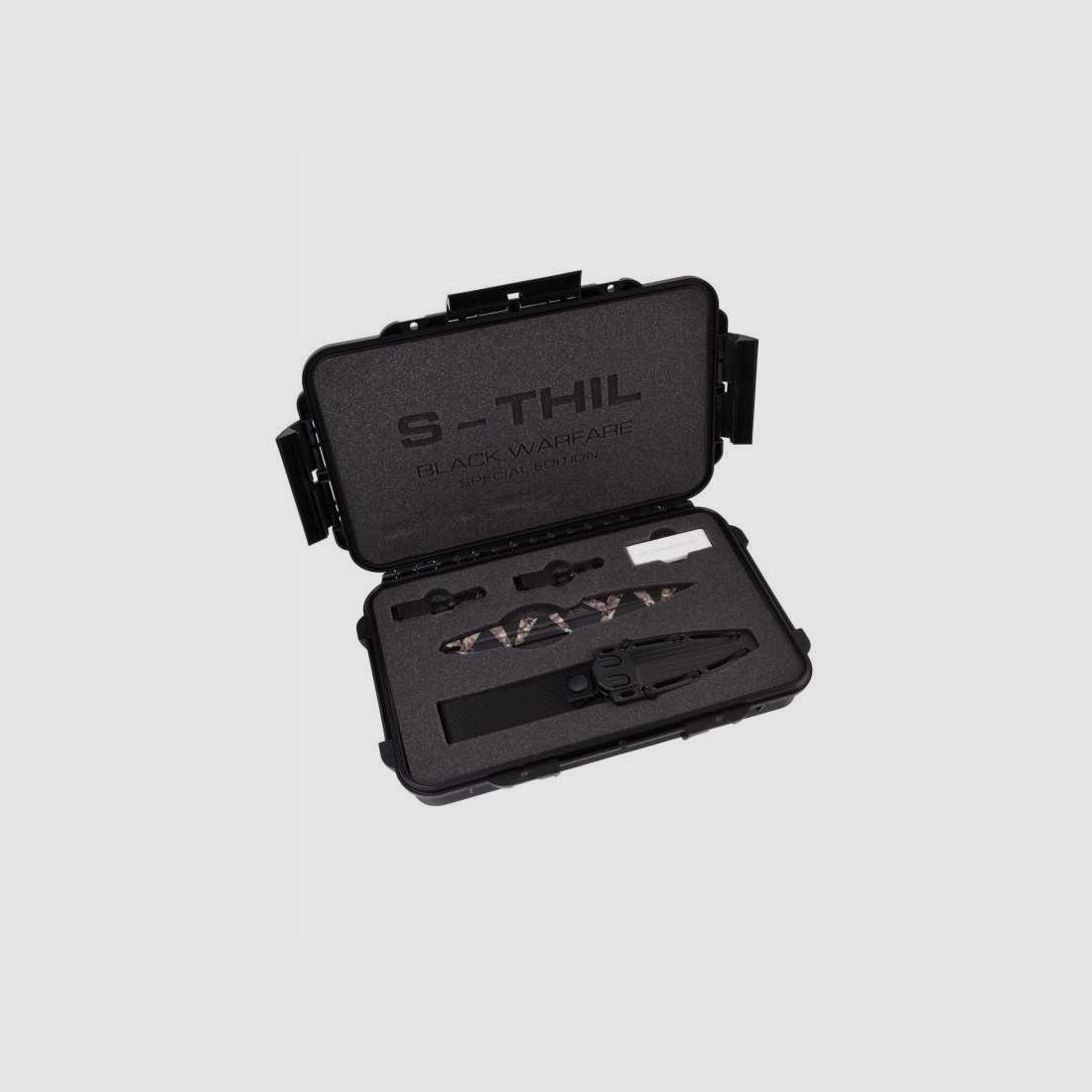 Extrema Ratio S-Thil Black Warfare taktisches Wurfmesser Böhler N690 Stahl