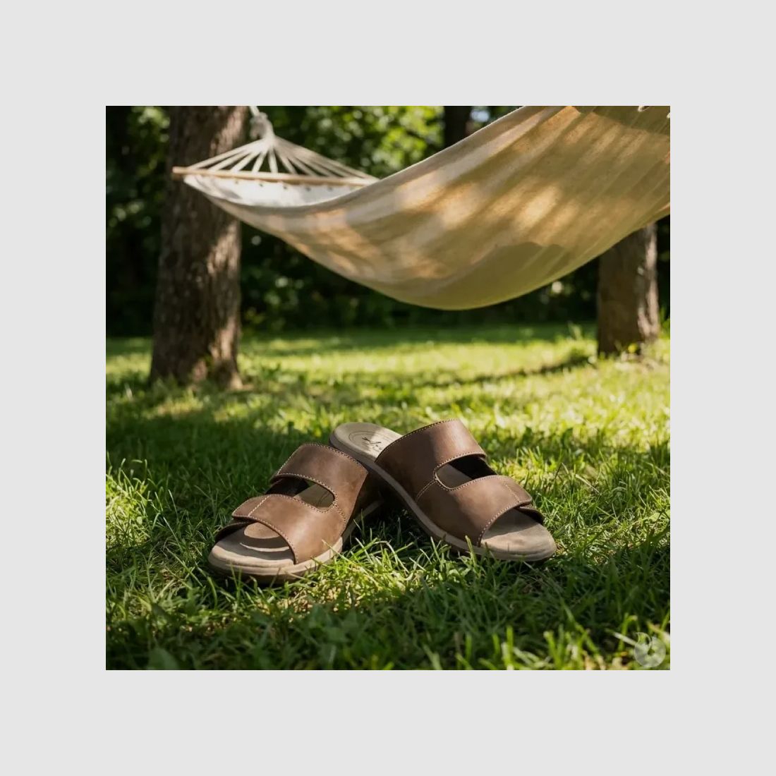 Sandales Debi en Cuir Marron pour Homme - AYOKA, image 5 sur 10