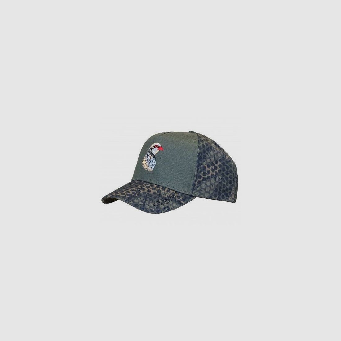 Cappello Benisport Forest Print con Ricamo di Pernice