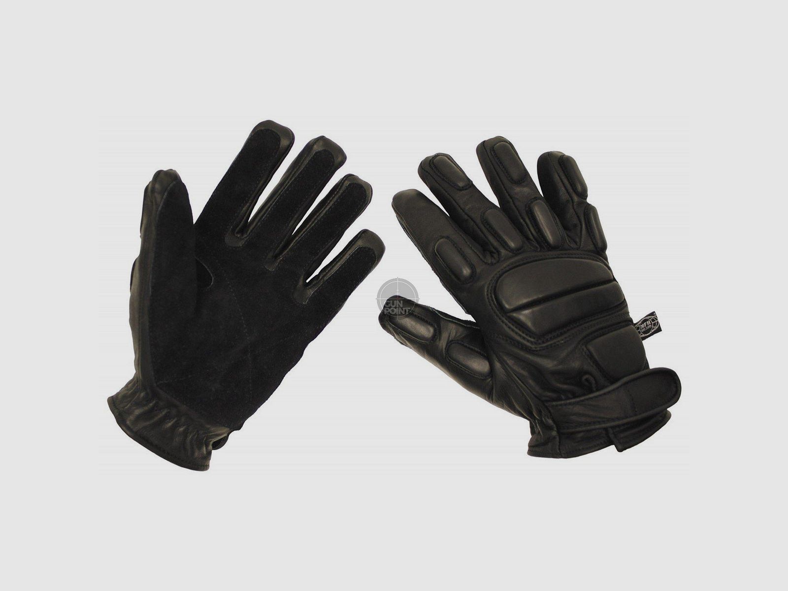 Gants en cuir, "Protect", noir, résistant aux coupures