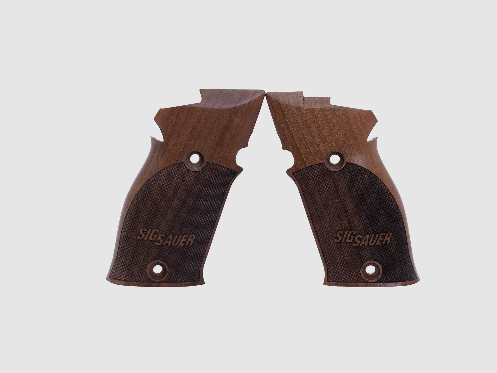 SIG SAUER P220 X-Serie I Holzgriffschalen kurz Nussbraun