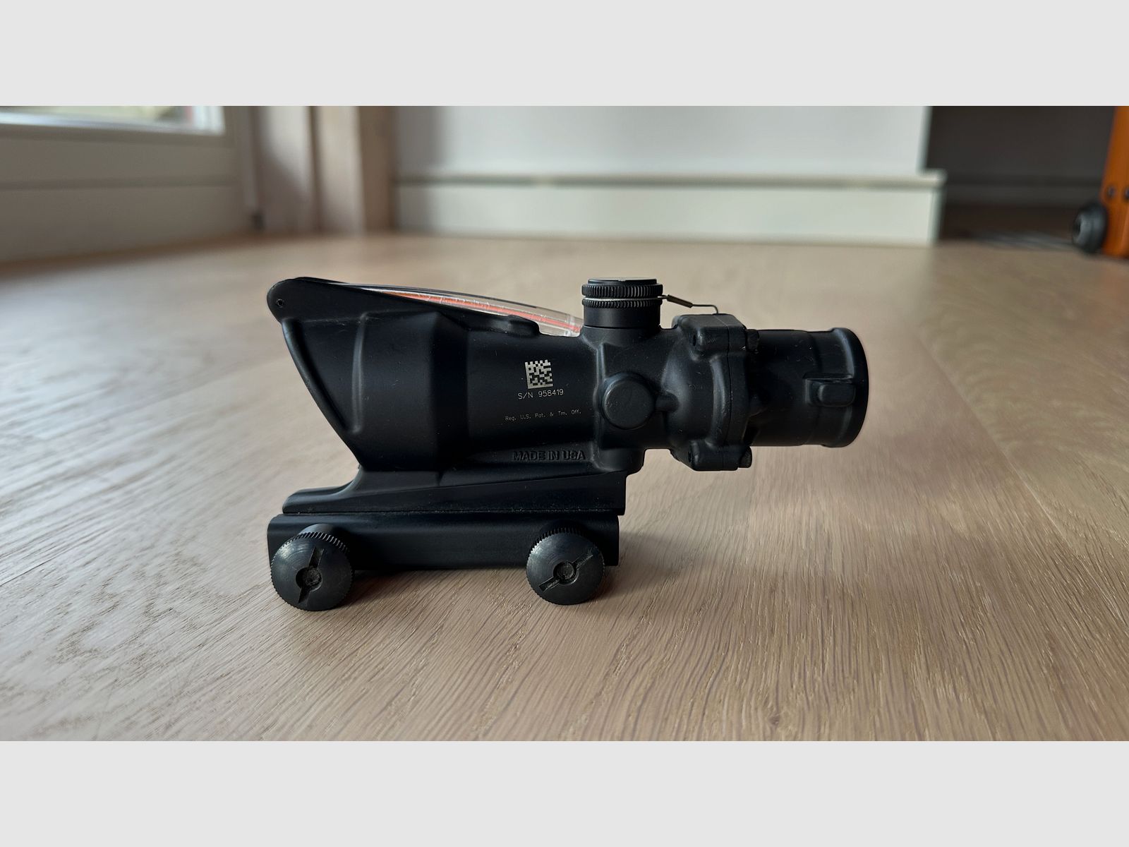 Trijicon TA-31 ACOG 4x32 dual illumination reticle without tritium