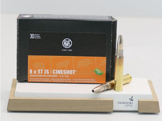 RWS Cineshot 12,1g/187grs à30 8X57 JS