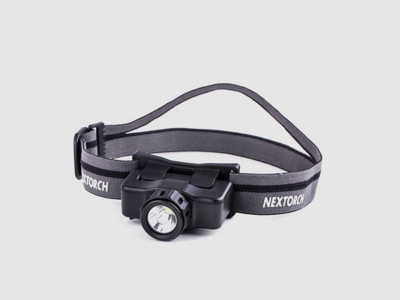 NEXTORCH Max Star 1200 Lumen LED Kopflampe in schwarz Leuchtweite 200m