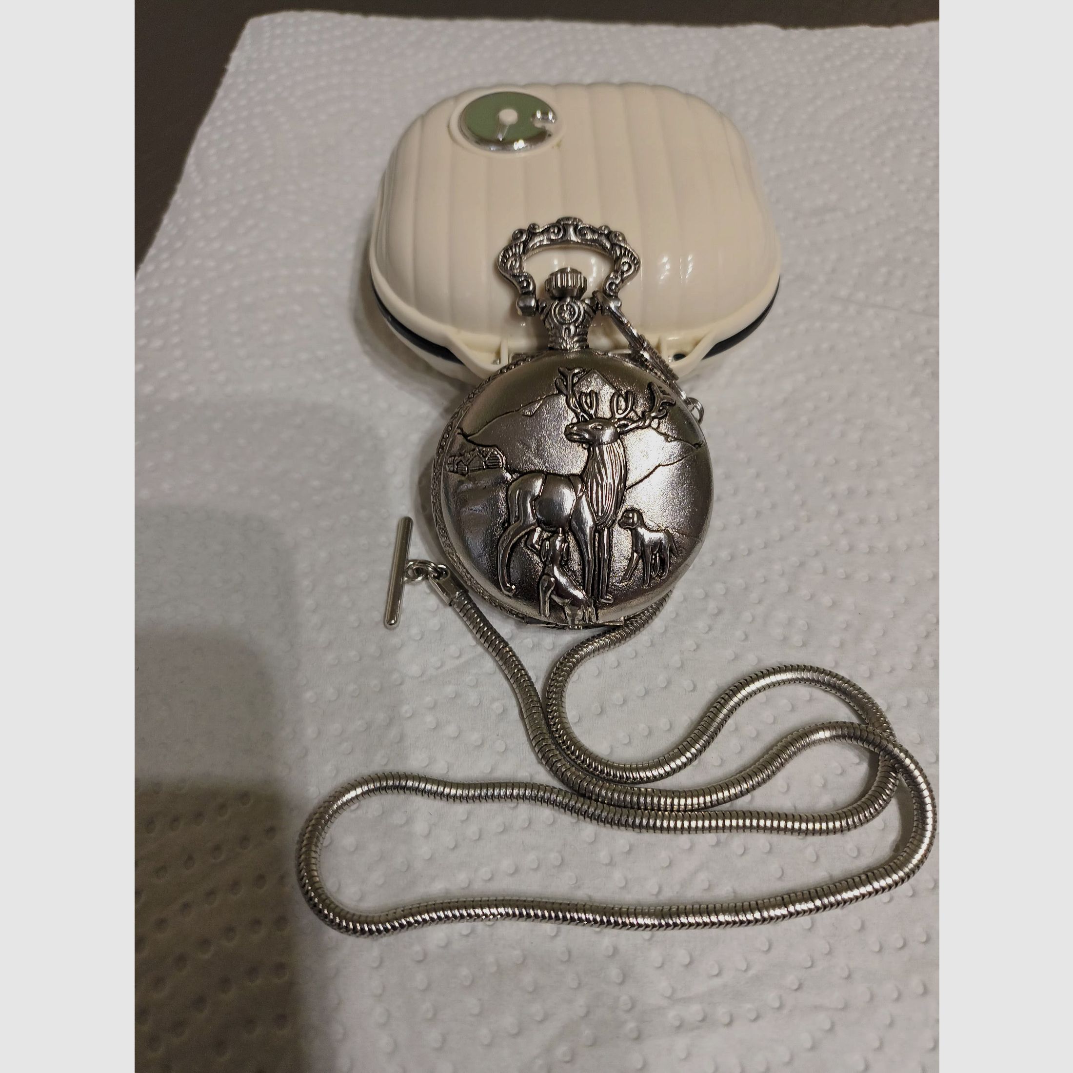 Taschenuhren mit Jagdmotive