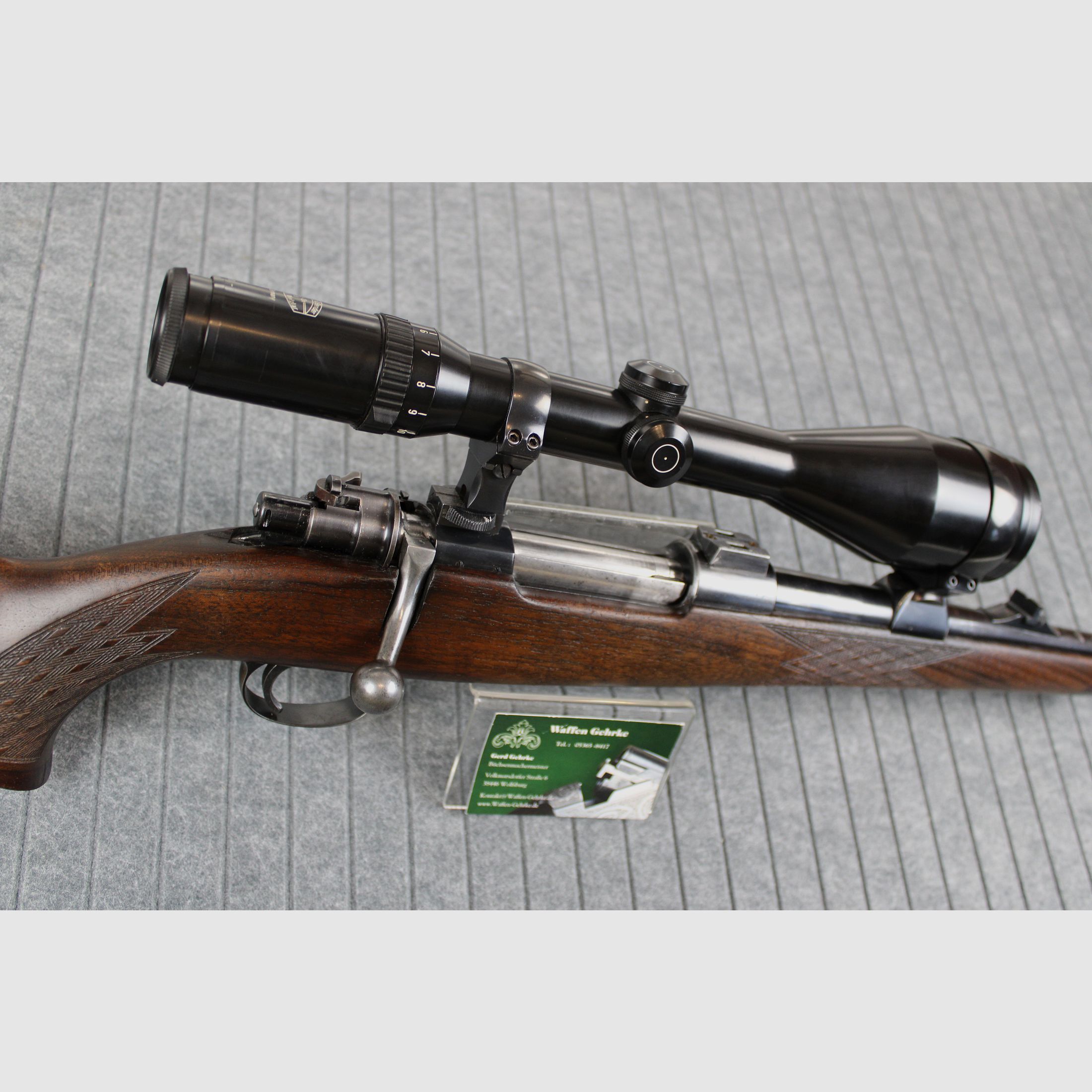 Husqvarna Mod. 98 / 98er - 8X57IS - 2x Schmidt & Bender -M14X1 - Timney