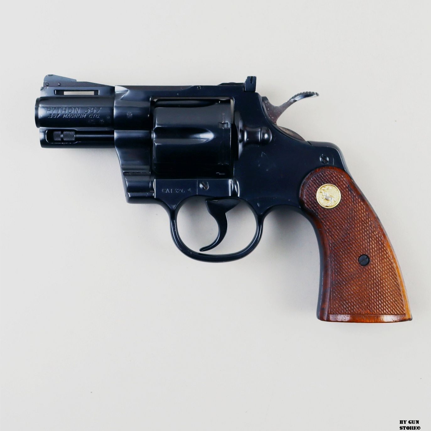 Colt Python revolver kal. 357mag. ser. nr. V83224, afbeelding 1 van 9
