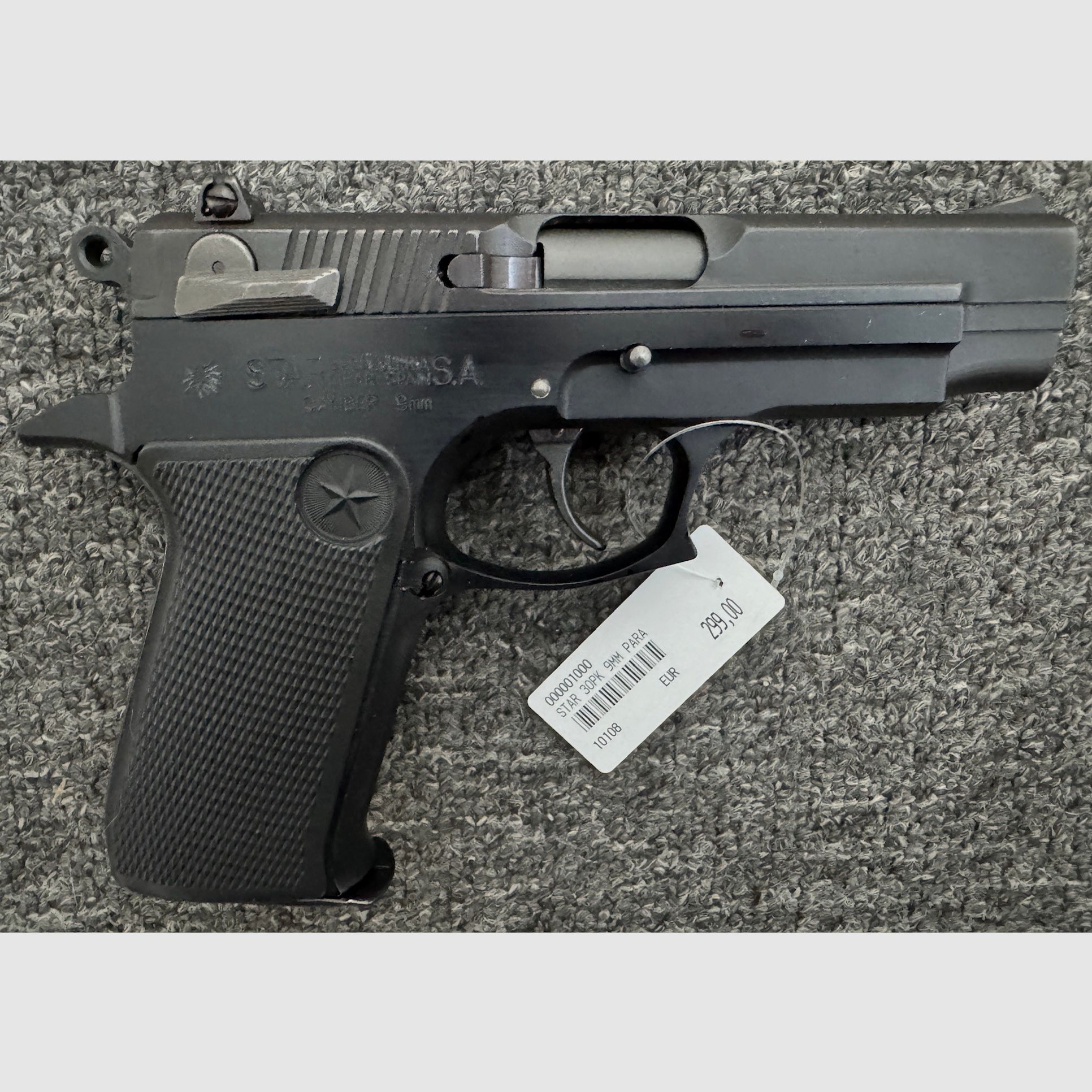 Star 9mm Pistool Mod.30PK