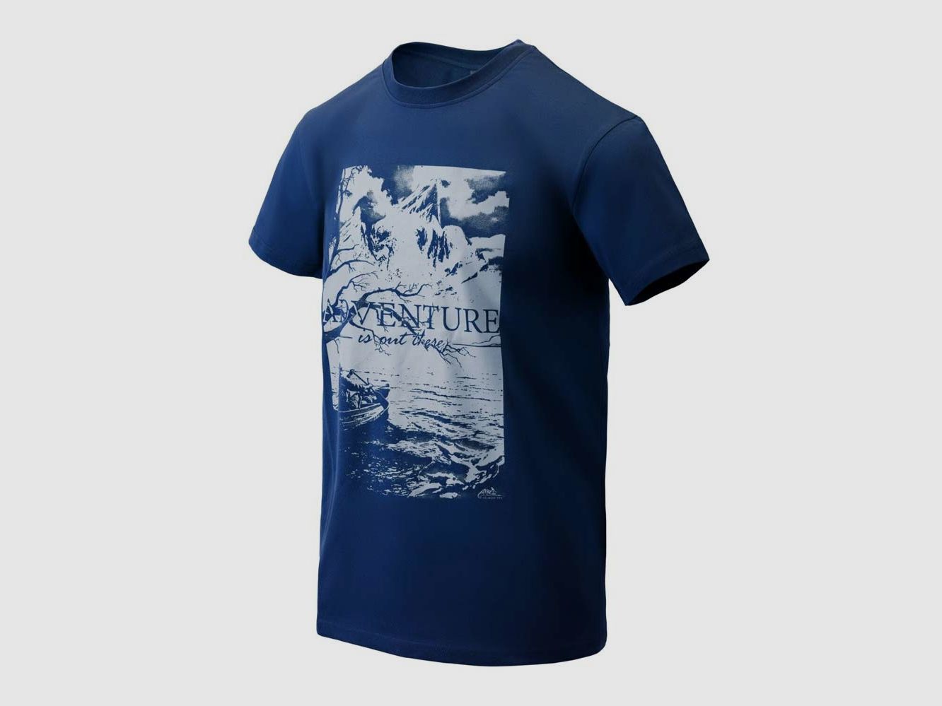 HELIKON TEX MOTTO T-SHIRT  ADVENTURE IS OUT THERE SENTINEL LIGHT