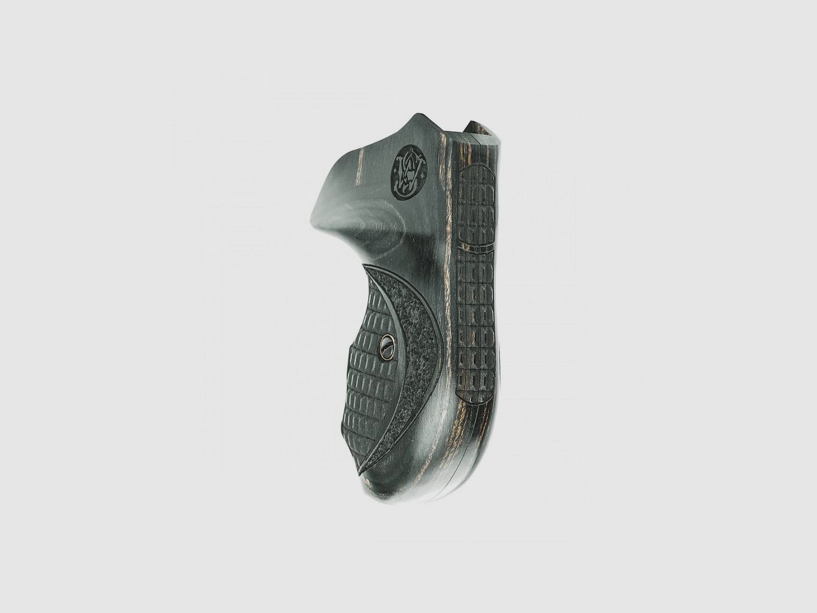 S&W J RUND BATELEUR SILBERBLACK CROCOBACK/STIPPLE MIT LASERLOGO, Bild 3 von 4