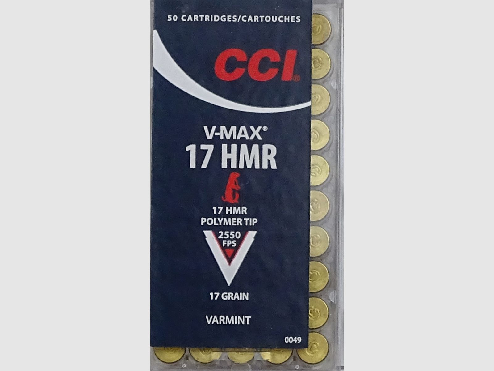 CCI .17HMR V-Max 17grs - 50 schoten