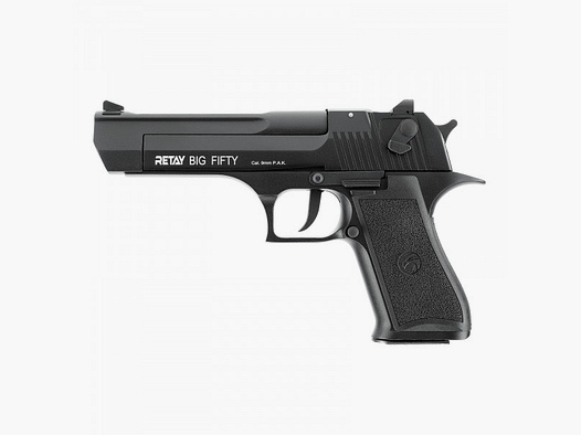 RETAY BIG FIFTY - 9 MM P.A.K. SCHRECKSCHUSSPISTOLE - BLK