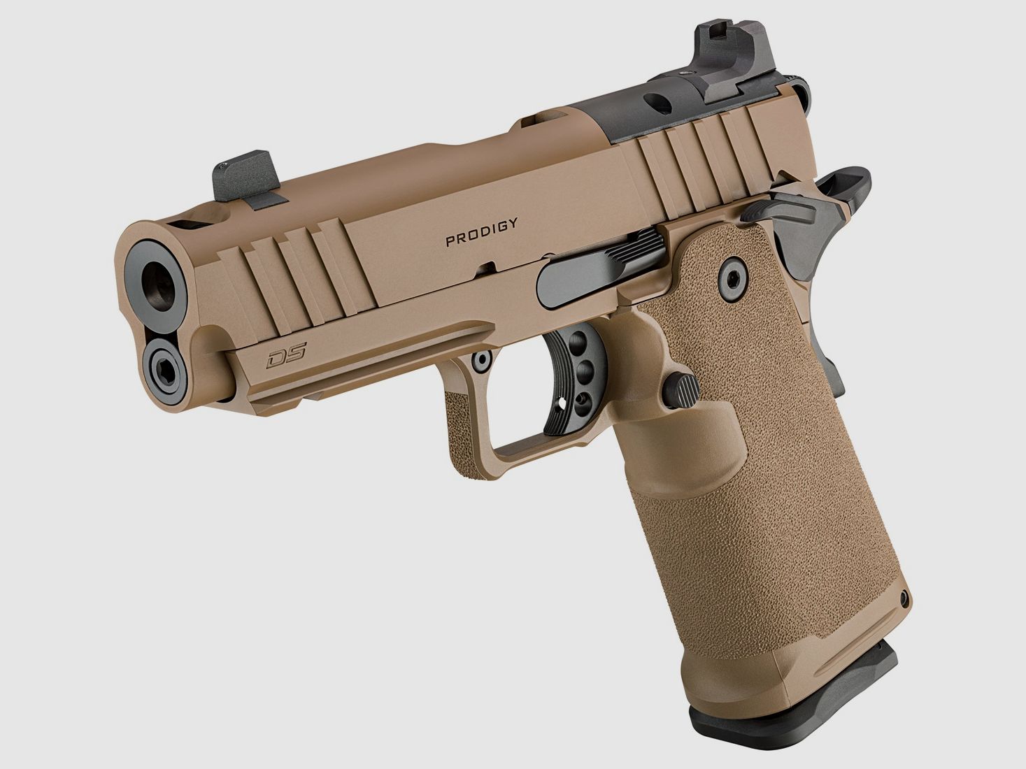 1911 DS Prodigy 4.25" I.Comp AOS Coyote Brown, Bild 1 von 3
