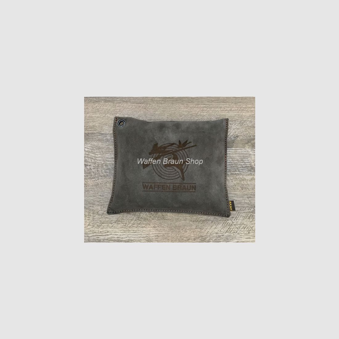 Gewehrauflage Velourleder braun "Waffen Braun"