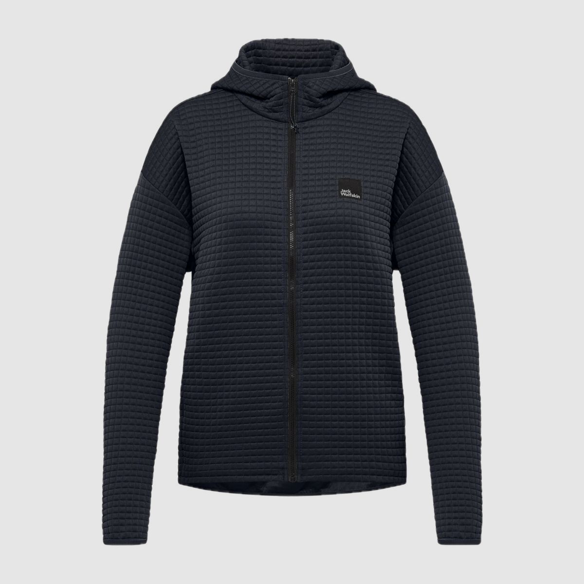 JACK WOLFSKIN Mogari Hooded Fz W Dark Navy