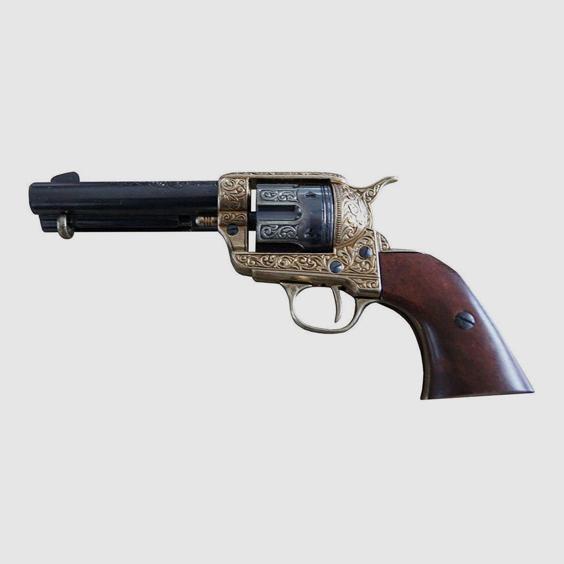 45er Peacemaker Colt messingfarben