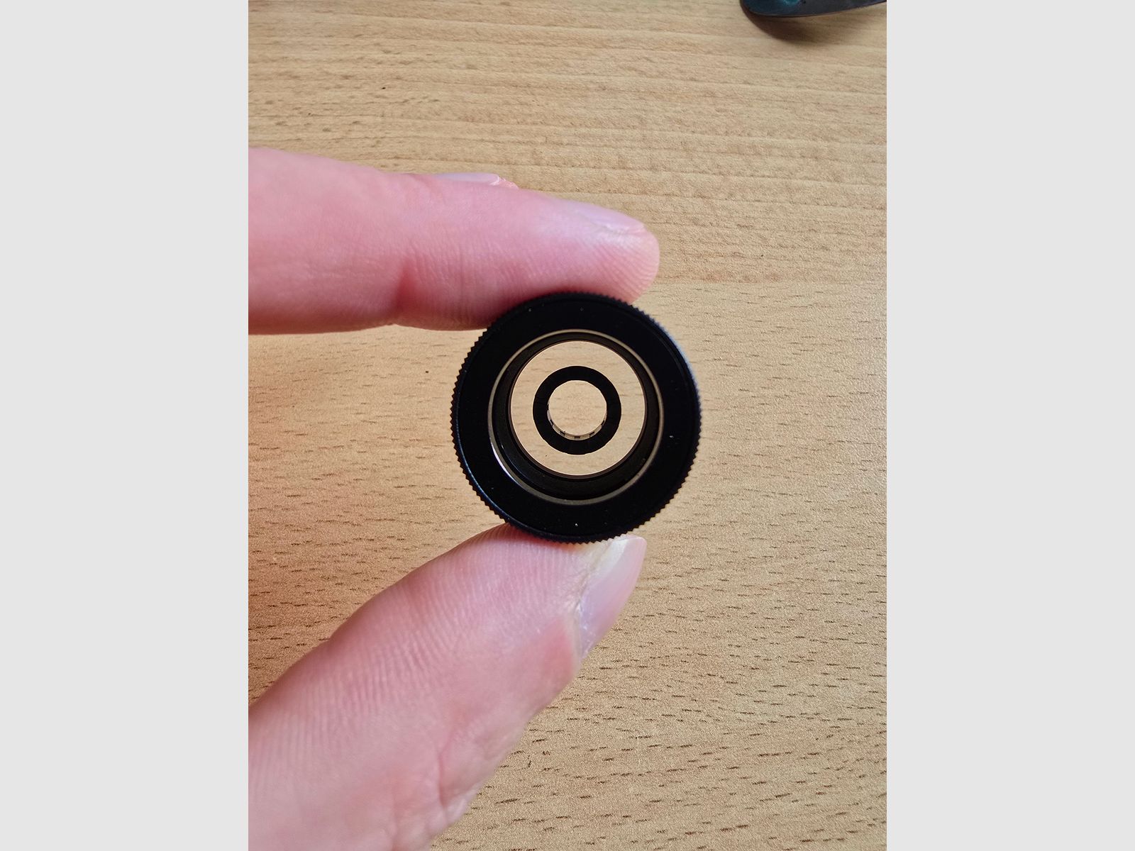 Gehman freistehendes Iris-Ringkorn Glas M22