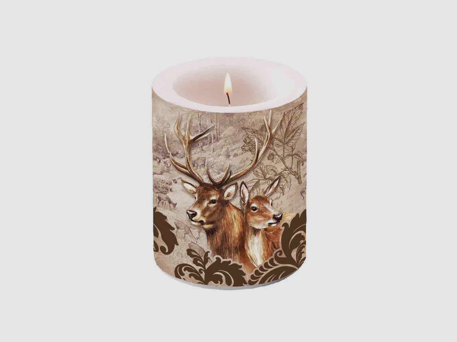 Bougie à pilier Hirsche