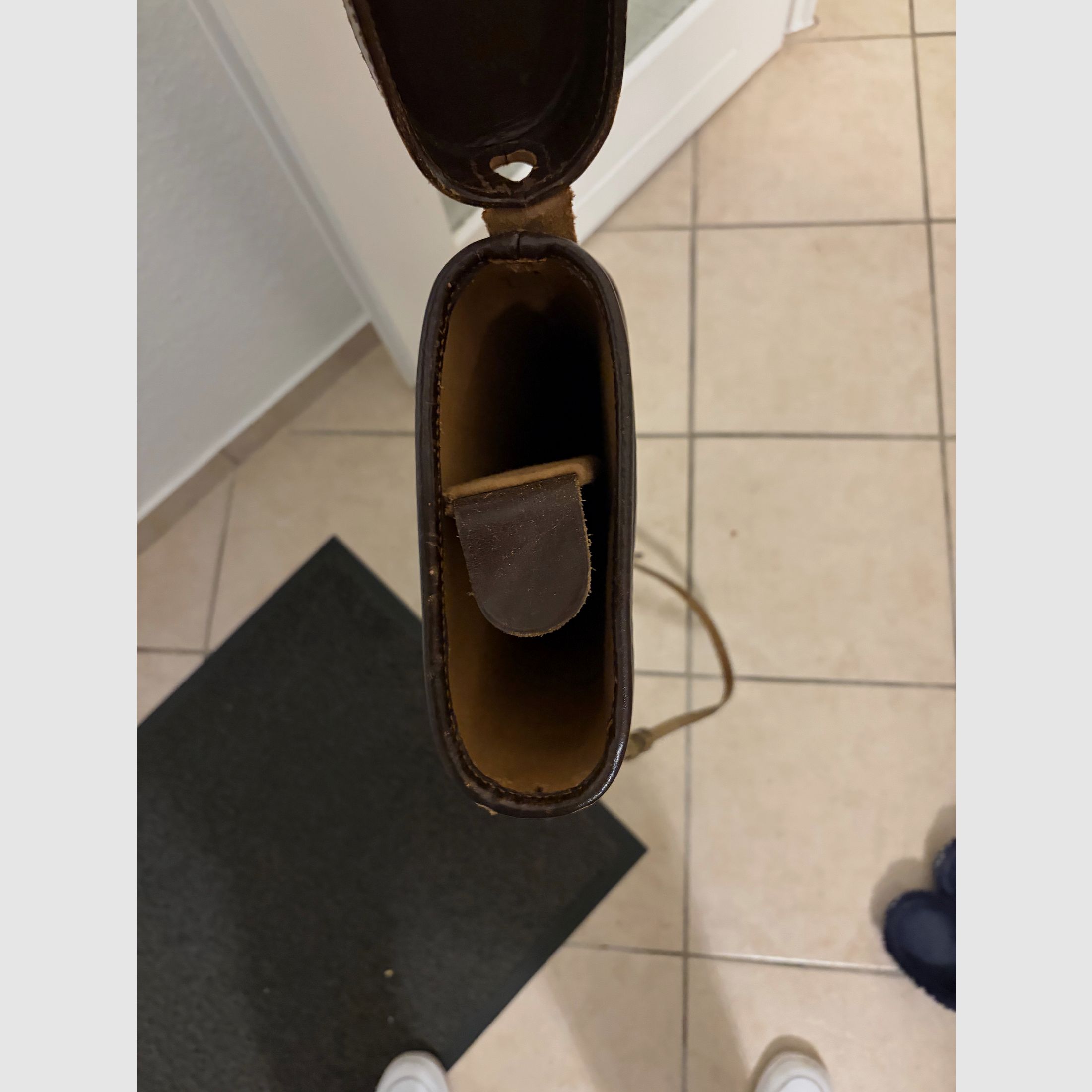 Futteral Leder Flinte Büchse