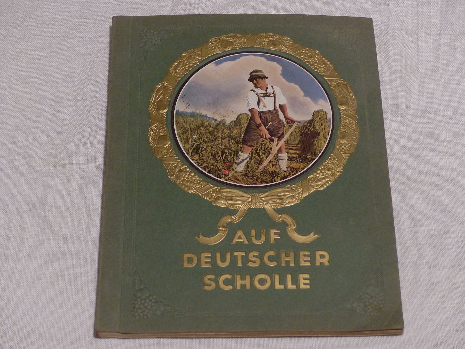 Auf deutscher Scholle komplett Stickeralbum 1935