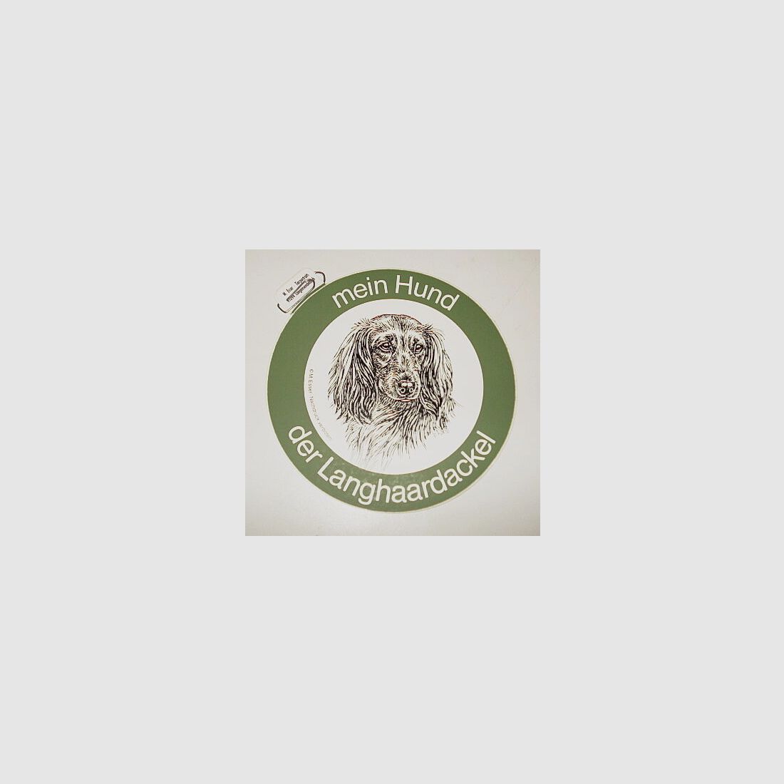 Fritzmann sticker long-haired dachshund