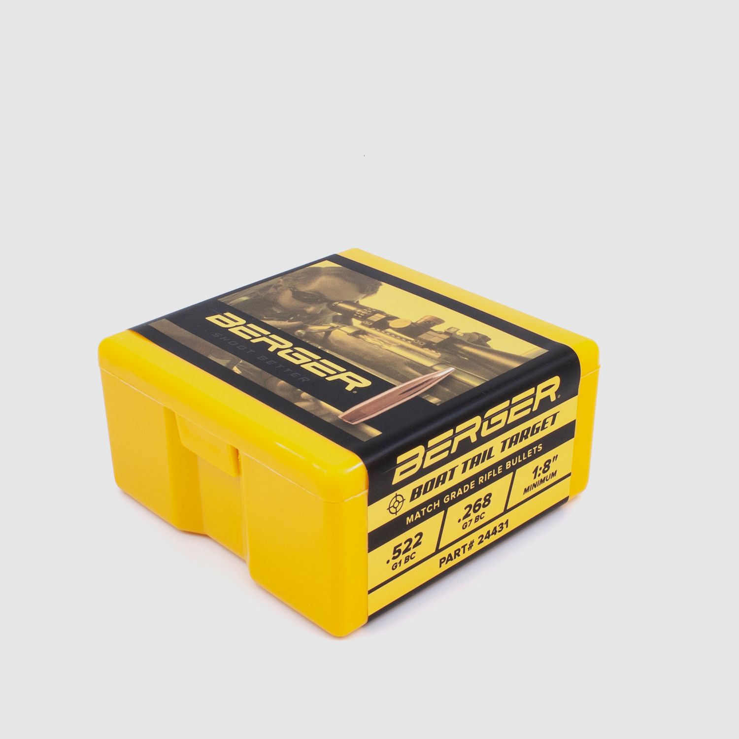 Berger Geschoss 6mm/.243 BT Target 108GR 500 Stück