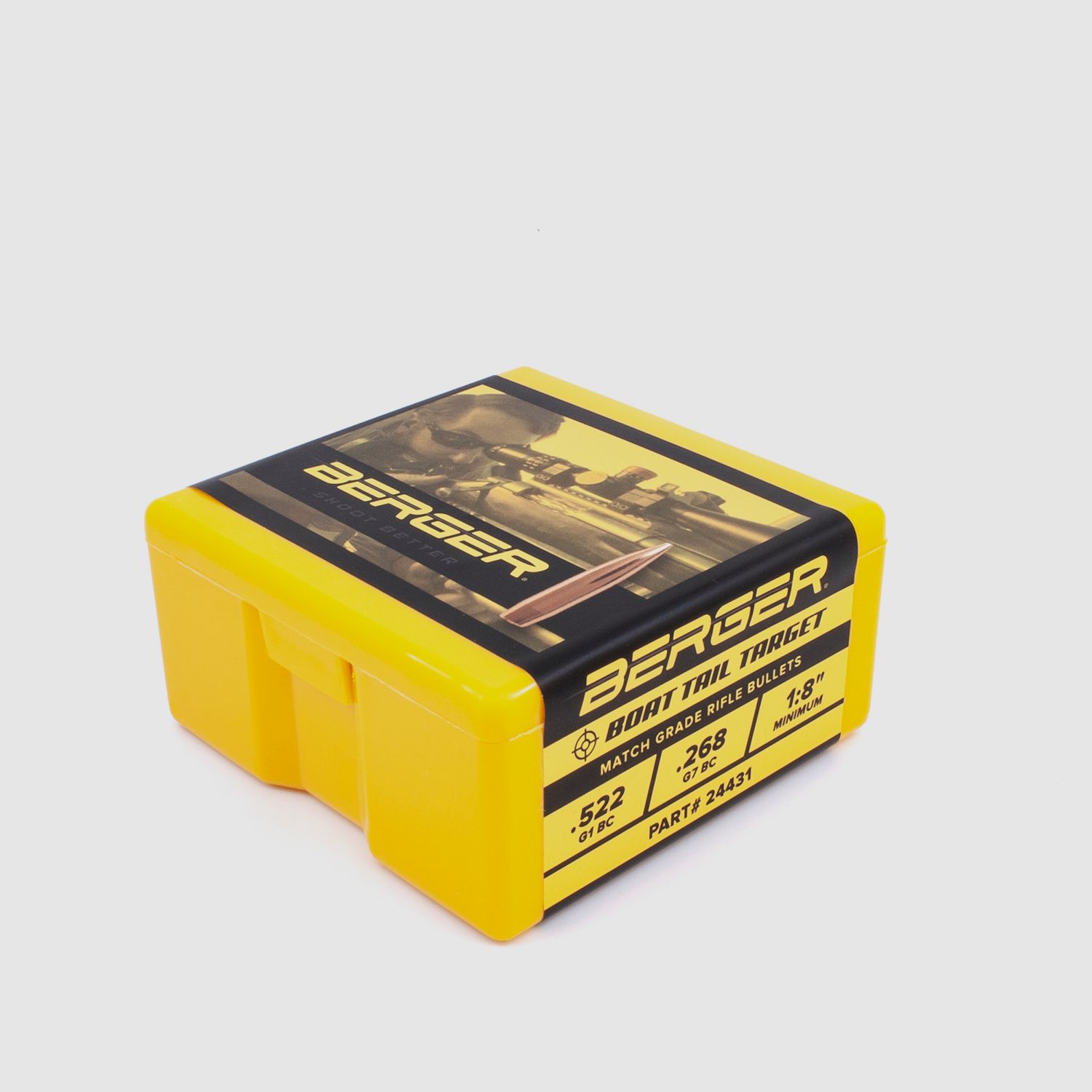 Berger Bullet 6mm/.243 BT Target 108GR 100 pieces